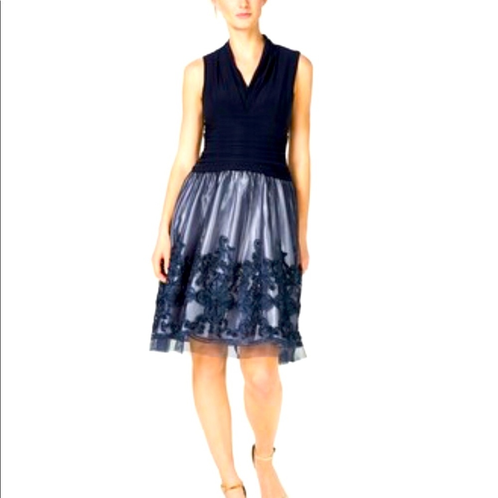 Navy Party Dress. SLNY